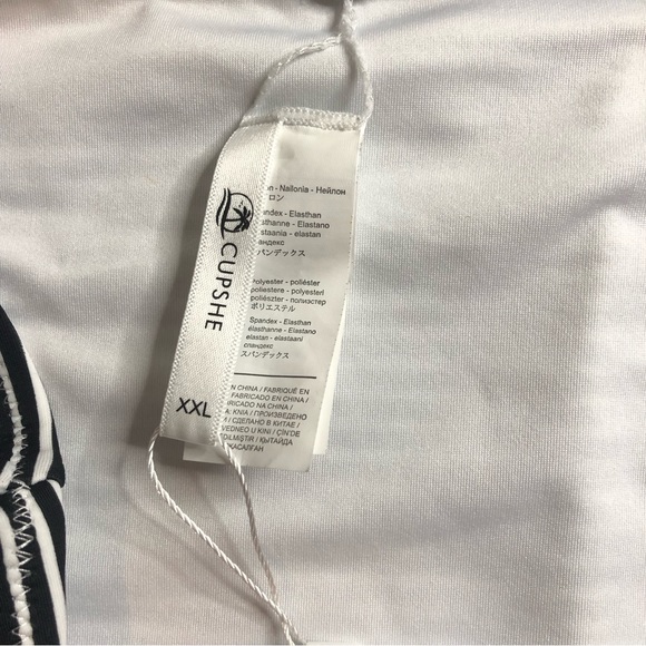 CUPSHE Women's High Waisted Bikini Bottoms Size XXL; NWT - Picture 3 of 4